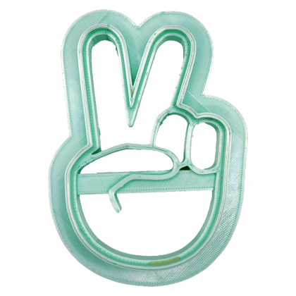 Groovy Peace Sign Cookie Cutter