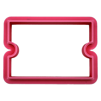 Christmas Ticket Cookie Cutter