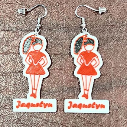Bengal Brigade Earrings with Name
