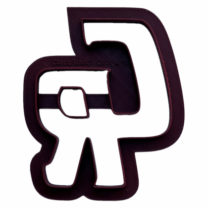 Cinco Ranch HS - Cookie Cutter with Letters Only