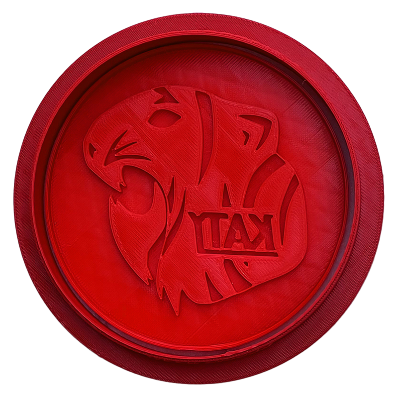 Katy HS - Cookie Cutter with Tiger Head