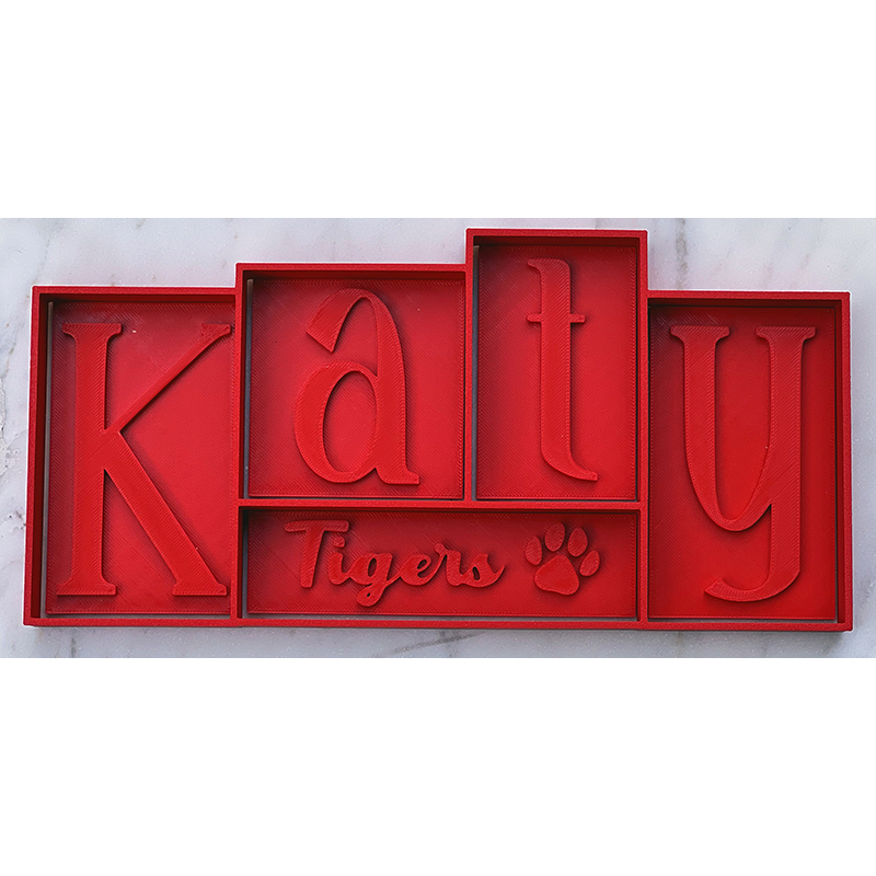 Katy HS - Puzzle Cookie Cutter (5 Cutters in One)