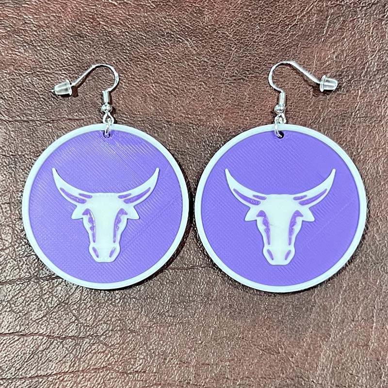 Morton Ranch Round Earrings - Maverick
