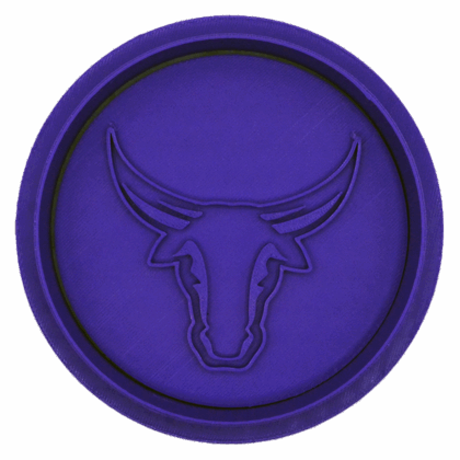 Morton Ranch HS - Cookie Cutter with Head Stamp