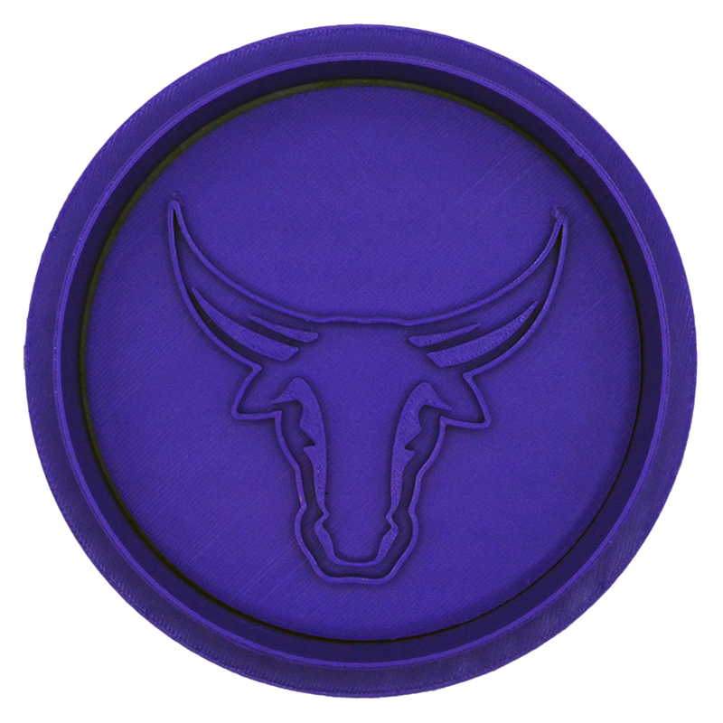 Morton Ranch HS - Cookie Cutter with Head Stamp