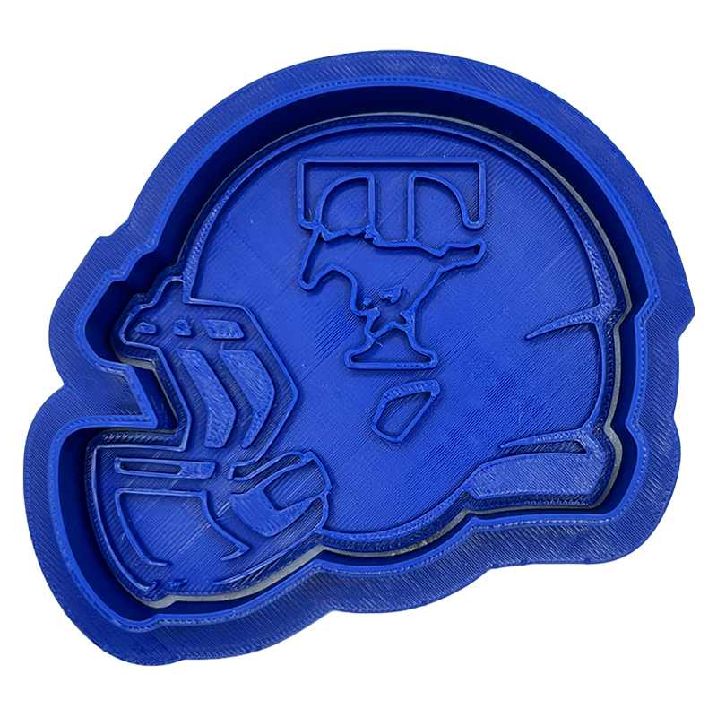 Katy Taylor HS - Helmet Cookie Cutter with Stamp