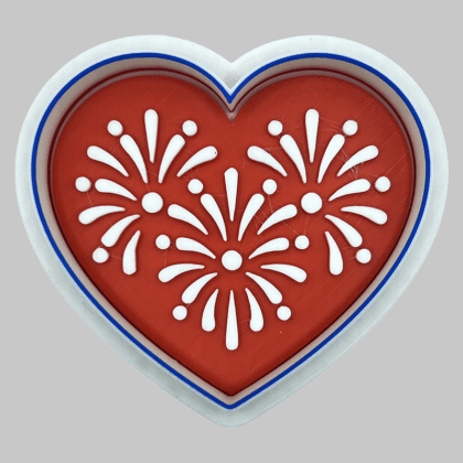 July 4th Fireworks Cookie Cutter