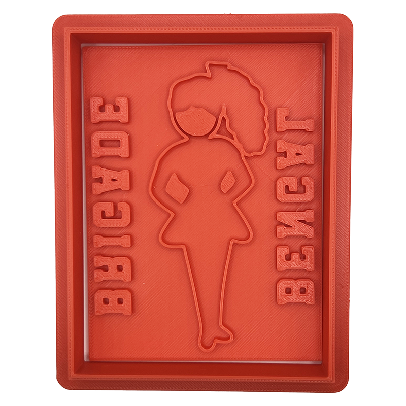 Katy HS - Brigade Cookie Cutter with Stamp