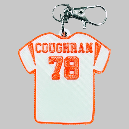 KHS Jersey Personalized Backpack/Keyring Tag