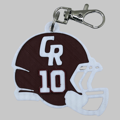 Cinco Ranch Football Personalized Backpack/Keyring Tag