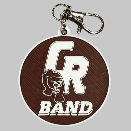 Cinco Ranch Band Backpack/Keyring Tag