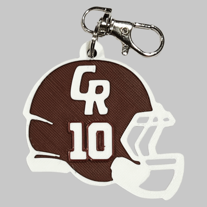 Cinco Ranch Football Personalized Backpack/Keyring Tag
