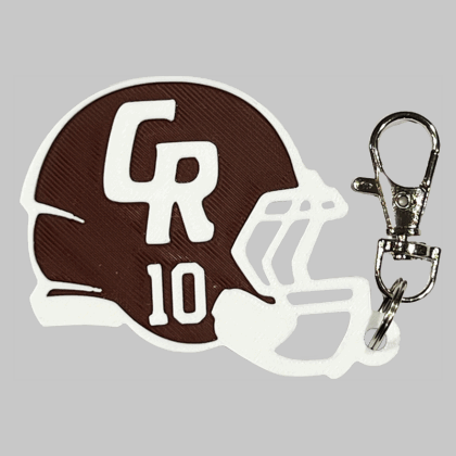 Cinco Ranch Football Personalized Backpack/Keyring Tag