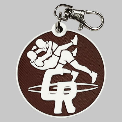 Cinco Ranch Wrestling Backpack/Keyring Tag