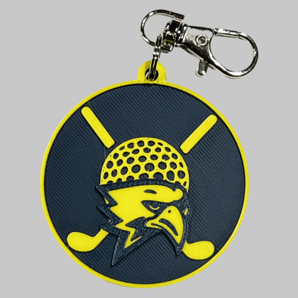 Freeman HS Golf Backpack/Keyring Tag