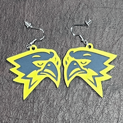 Freeman HS Logo Earrings