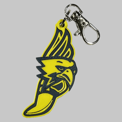 Freeman HS Track Backpack/Keyring Tag