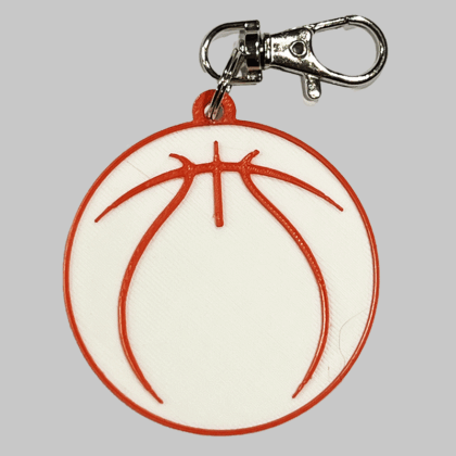 Basketball Backpack/Keyring Tag