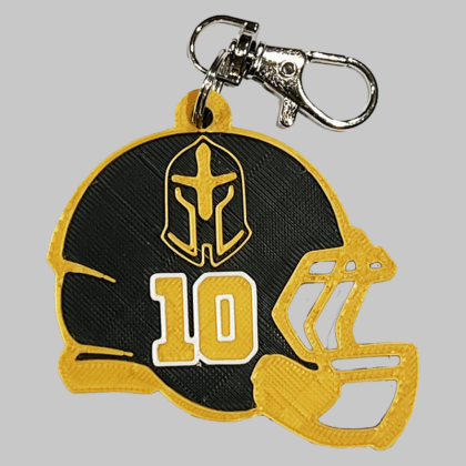 Jordan HS Football Personalized Backpack/Keyring Tag