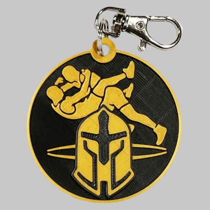 Jordan HS Wrestling Backpack/Keyring Tag