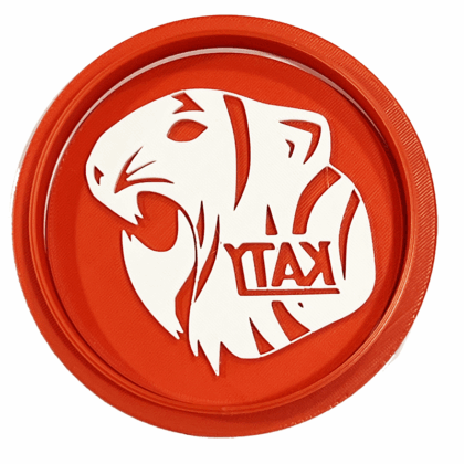 Katy HS - Cookie Cutter with Tiger Head
