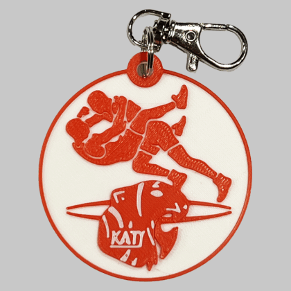 KHS Wrestling Backpack/Keyring Tag