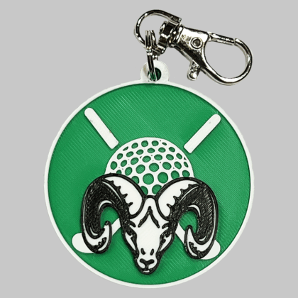 Mayde Creek Golf Backpack/Keyring Tag