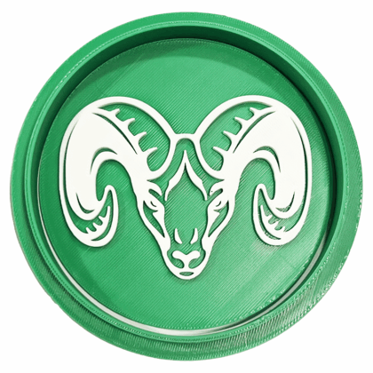 Mayde Creek HS - Cookie Cutter with Stamp
