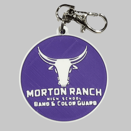 Morton Ranch Band Backpack/Keyring Tag