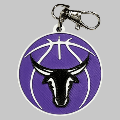 Morton Ranch Basketball Backpack/Keyring Tag