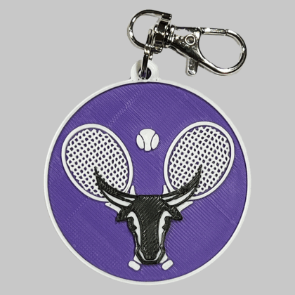 Morton Ranch Tennis Backpack/Keyring Tag