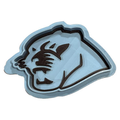 Paetow HS - Cookie Cutter with Panther Stamp