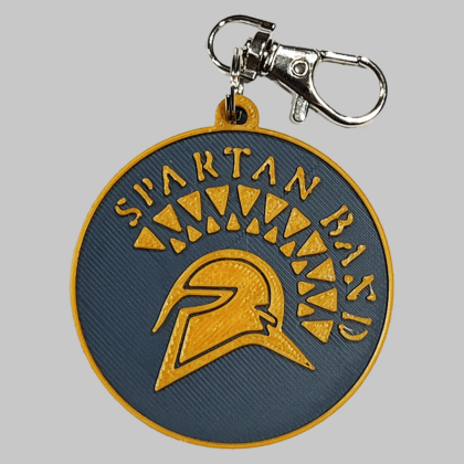 Seven Lakes HS Band Backpack/Keyring Tag