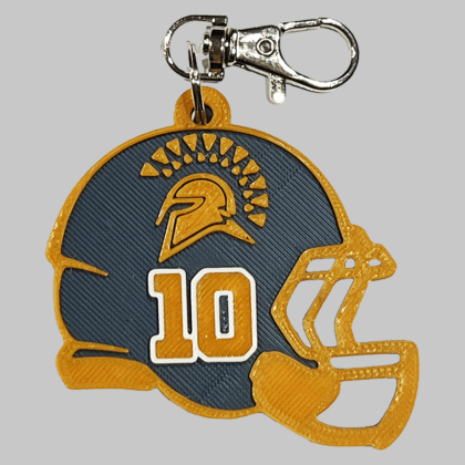 Seven Lakes HS Football Personalized Backpack/Keyring Tag