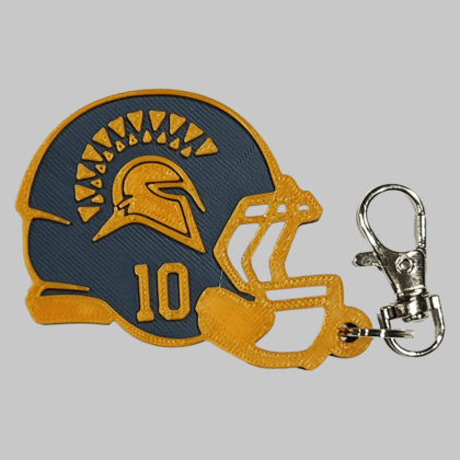 Seven Lakes HS Football Personalized Backpack/Keyring Tag