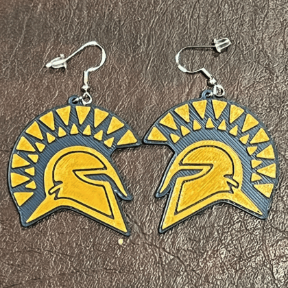 Seven Lakes HS Logo Earrings