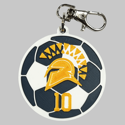 Seven Lakes HS Soccer Personalized Backpack/Keyring Tag