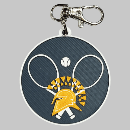 Seven Lakes HS Tennis Backpack/Keyring Tag