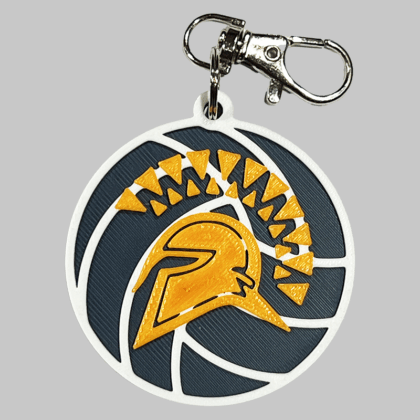 Seven Lakes HS Volleyball Backpack/Keyring Tag
