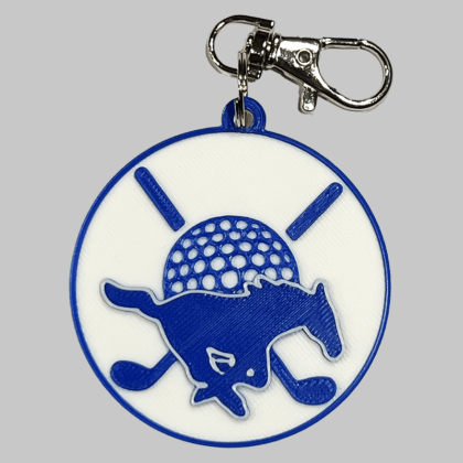 Taylor HS Golf Backpack/Keyring Tag