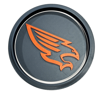 Tompkins HS Round Logo Cookie Cutter