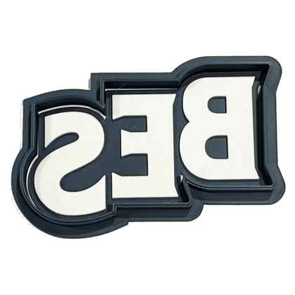 Bryant Elementary "BES" Cookie Cutter