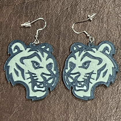 Bryant Elementary Logo Earrings