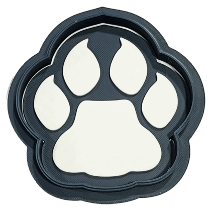 Bryant Elementary Paw Cookie Cutter