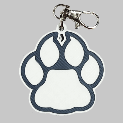 Paw Backpack/Keyring Tag