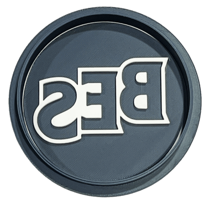 Bryant Elementary Round "BES" Cookie Cutter