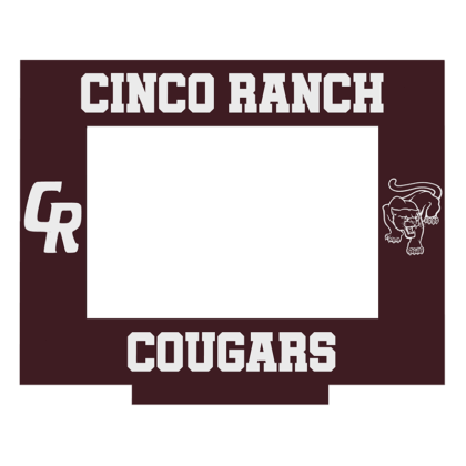 Cinco Ranch HS 4x6 Picture Frame