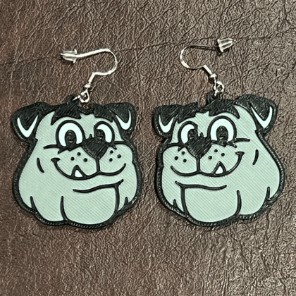 Robertson Elementary Logo Earrings
