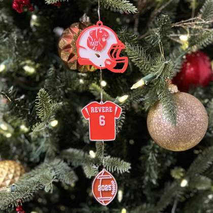 Katy HS 3-Tiered Ornament