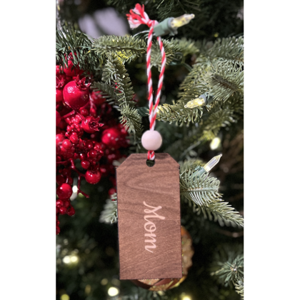 Custom Wooden Gift Tags